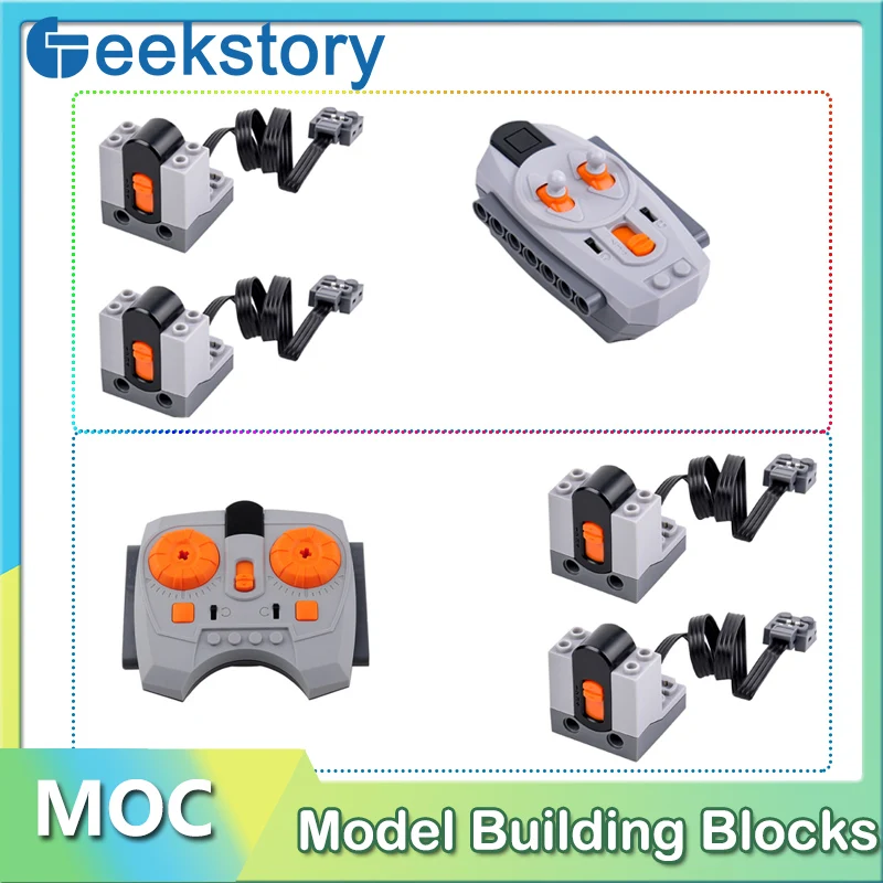 Infrared Receiver + Infrared Speed Remote Control Technology PF Building Blocks Set Modified DIY Model Toy Power Functions Parts
Infrared Receiver + Infrared Speed Remote Control Technology PF Building Blocks Set Modified DIY Model Toy Power Functions Parts