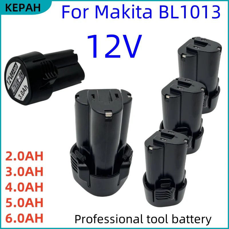 for Makita 10.8V 12V BL1013 BL1020 BL1030 Li-ion Battery Replacement for TD090D DF030D LCT203W Power Tools
for Makita 10.8V 12V BL1013 BL1020 BL1030 Li-ion Battery Replacement for TD090D DF030D LCT203W Power Tools