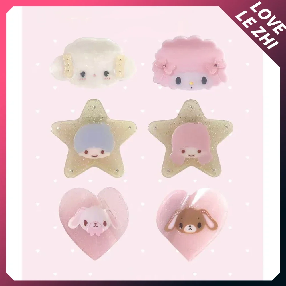 Fashion Cartoon Kawaii Rabbit Hair Claw Clip Decoration Love Heart Five-Pointed Star Pink Yellow Claw Clip Hair Accessories
Fashion Cartoon Kawaii Rabbit Hair Claw Clip Decoration Love Heart Five-Pointed Star Pink Yellow Claw Clip Hair Accessories