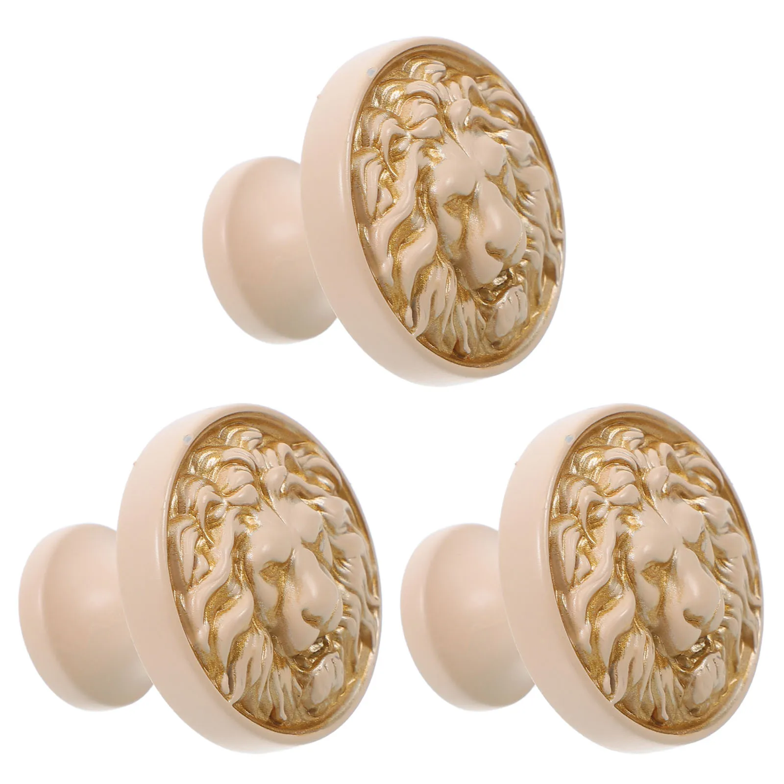 3pcs Lion Head Handle Cabinet Knobs Drawer Pulls Zinc Alloy Durable Material Smooth Surface Easy Installation Creative Hardware
3pcs Lion Head Handle Cabinet Knobs Drawer Pulls Zinc Alloy Durable Material Smooth Surface Easy Installation Creative Hardware