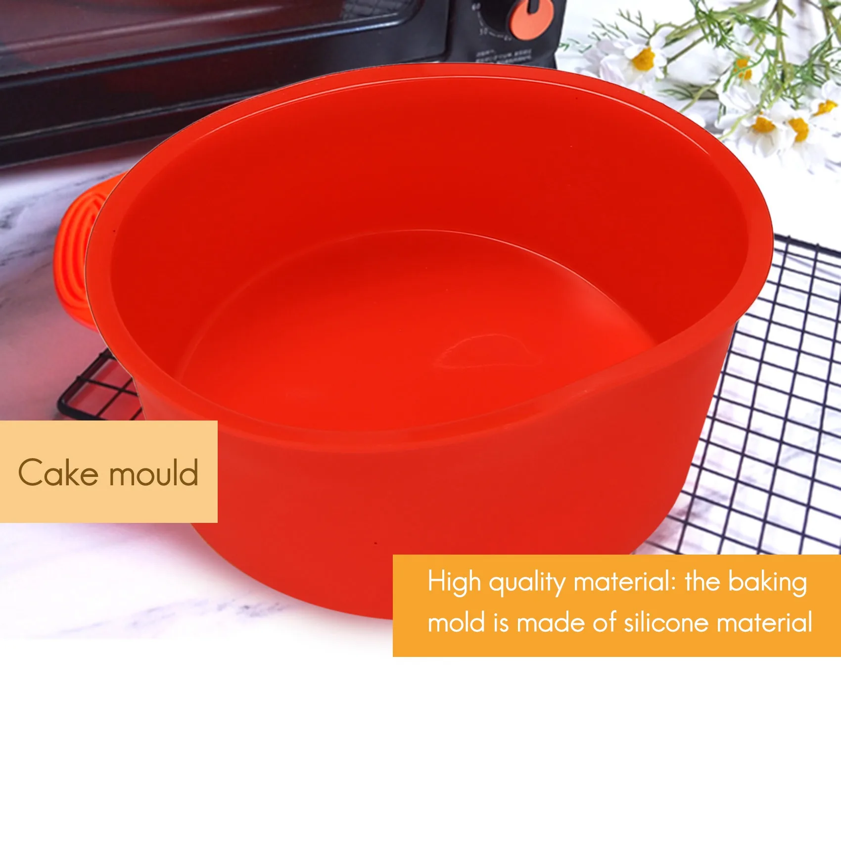 Exquisite-10 Pieces Silicone Cake Mold Valentine's Day Round Baking Pan 4 Inch Baking Mold Kitchen Silicone Bakeware Pan Red, Bl
Exquisite-10 Pieces Silicone Cake Mold Valentine's Day Round Baking Pan 4 Inch Baking Mold Kitchen Silicone Bakeware Pan Red, Bl