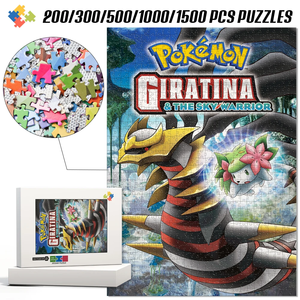 Wooden Puzzle 1000 Pieces Pokemon Anime Characters Jigsaw Puzzles Brain Teaser Board Games Educational Toys for Kids Adults Fun
Wooden Puzzle 1000 Pieces Pokemon Anime Characters Jigsaw Puzzles Brain Teaser Board Games Educational Toys for Kids Adults Fun