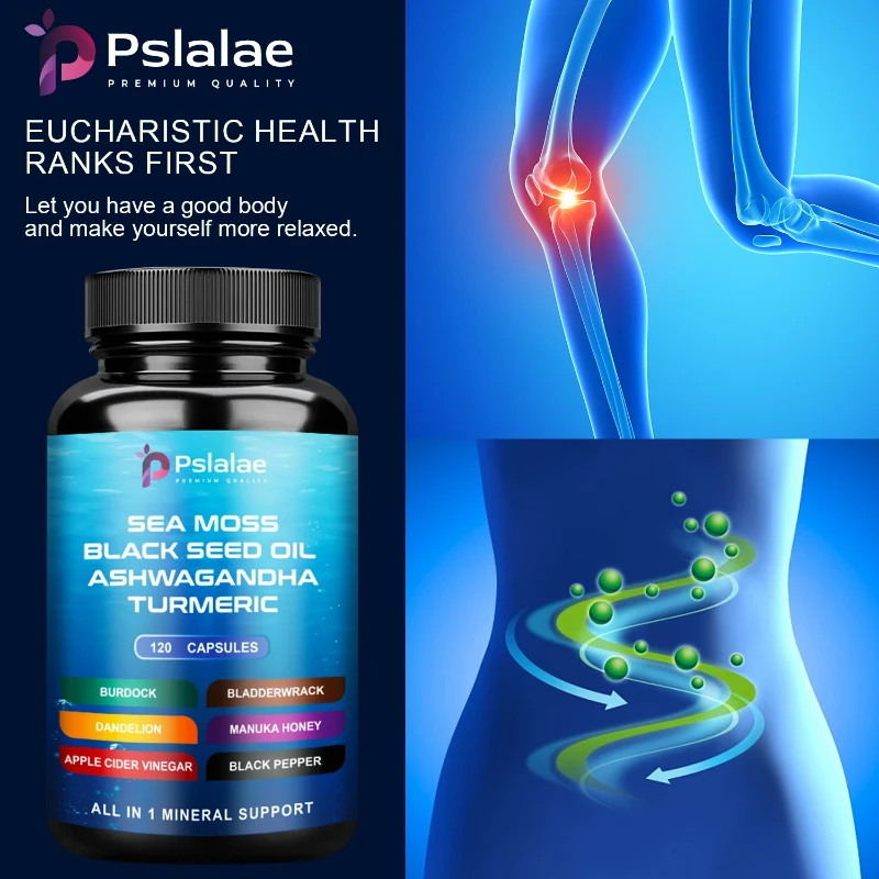 Морские водоросли + масло черного тмина + ашваганда + куркума - способствуют здоровью ЖКТ и пищеварительной системы, а также повышают энергию.
Морские водоросли + масло черного тмина + ашваганда + куркума - способствуют здоровью ЖКТ и пищеварительной системы, а также повышают энергию.