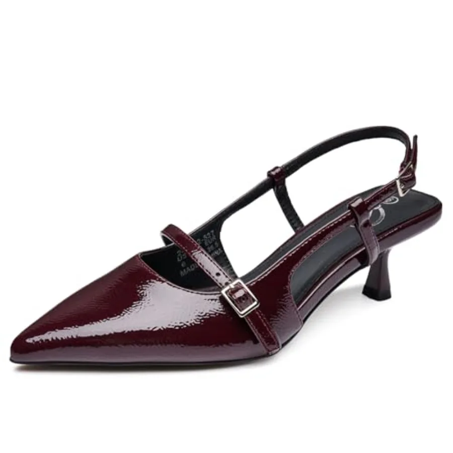 Trary Slingback Heels for Women - Pointed Toe Pumps, Comfortable and Stylish for Parties and Work - 3.2inch High Heels, Rhinest
Trary Slingback Heels for Women - Pointed Toe Pumps, Comfortable and Stylish for Parties and Work - 3.2inch High Heels, Rhinest