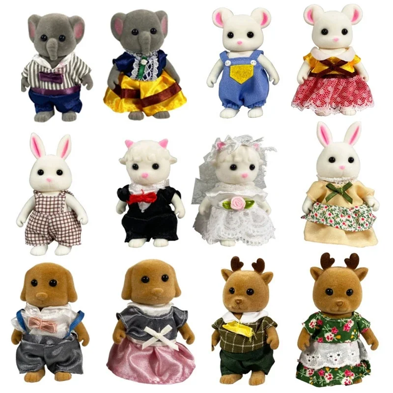 Cute Flocked Miniature Animal Doll Compatible With Sylvanian Families Dollhouse Collectible Figure Birthday Gift For Kids
Cute Flocked Miniature Animal Doll Compatible With Sylvanian Families Dollhouse Collectible Figure Birthday Gift For Kids