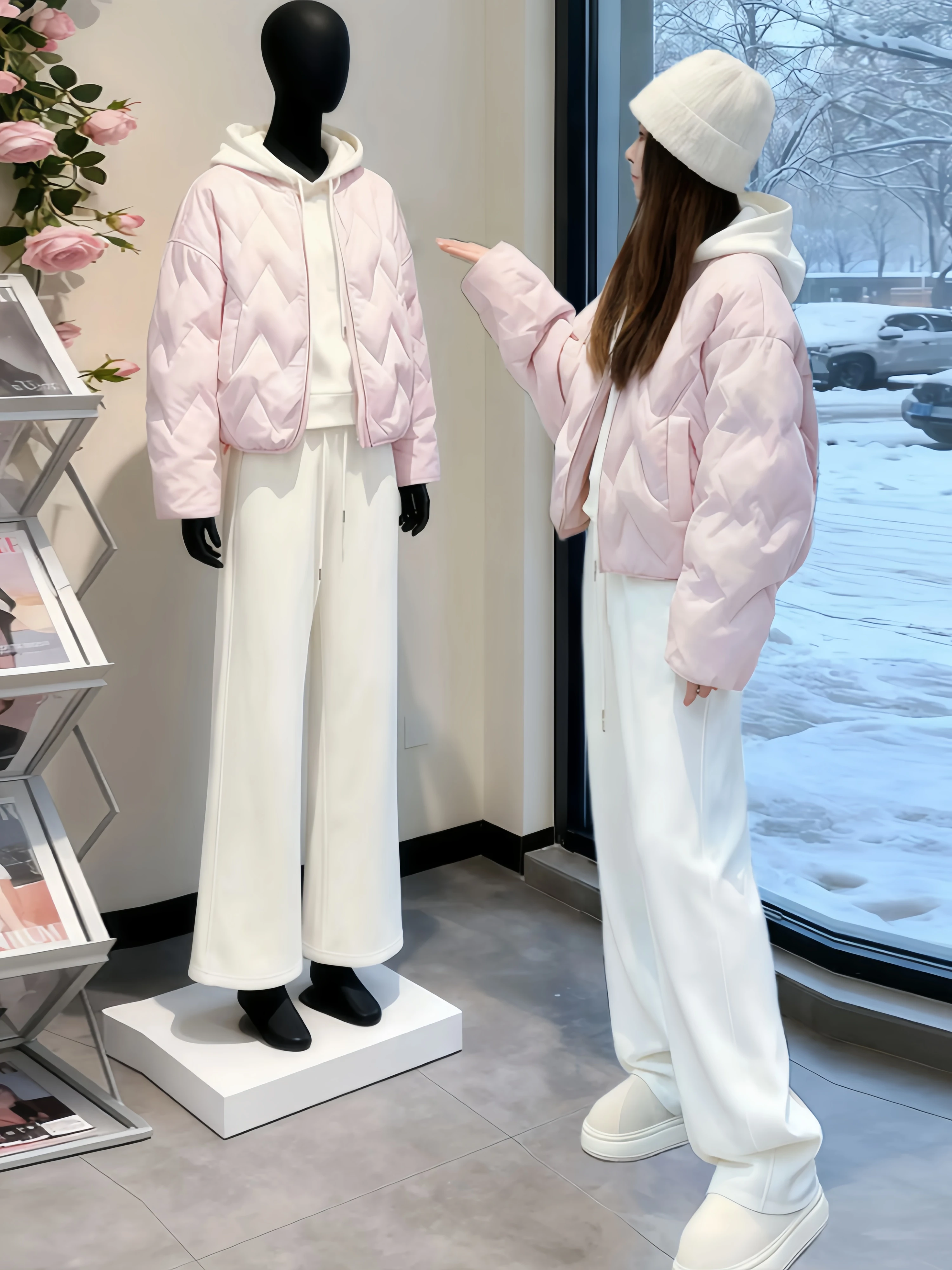 Autumn Winter Women's Fashion Three-Piece Set Durable Breathable Comfortable Casual Style Hoodie Wide Leg Pants Vest
Autumn Winter Women's Fashion Three-Piece Set Durable Breathable Comfortable Casual Style Hoodie Wide Leg Pants Vest
