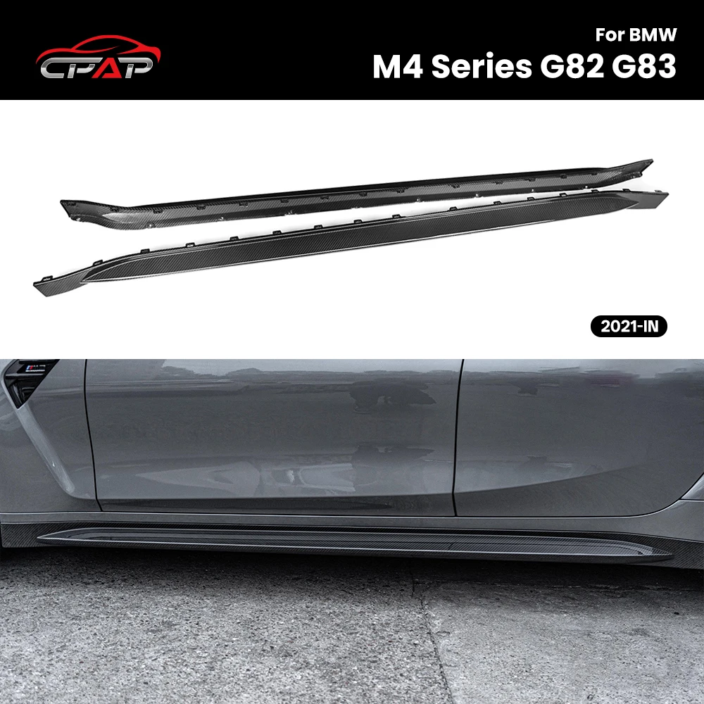 Real Dry Carbon Fiber Side Skirts Car Extension Body Kits Trim For BMW M4 G82 G83 OEM Style 2021-IN 2Pcs/Set
Real Dry Carbon Fiber Side Skirts Car Extension Body Kits Trim For BMW M4 G82 G83 OEM Style 2021-IN 2Pcs/Set
