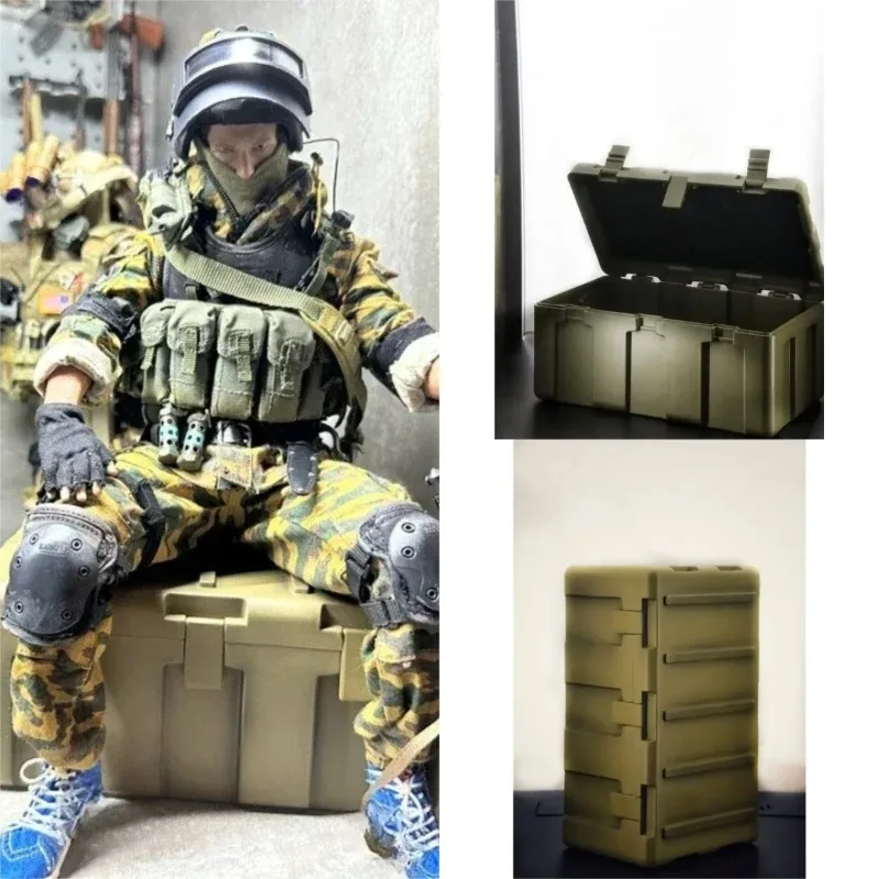 1/6 Scale Soldier Exquisite Scene Weapon Resin Box Three Colors Model for Action Toy Figures Accessories Doll
1/6 Scale Soldier Exquisite Scene Weapon Resin Box Three Colors Model for Action Toy Figures Accessories Doll