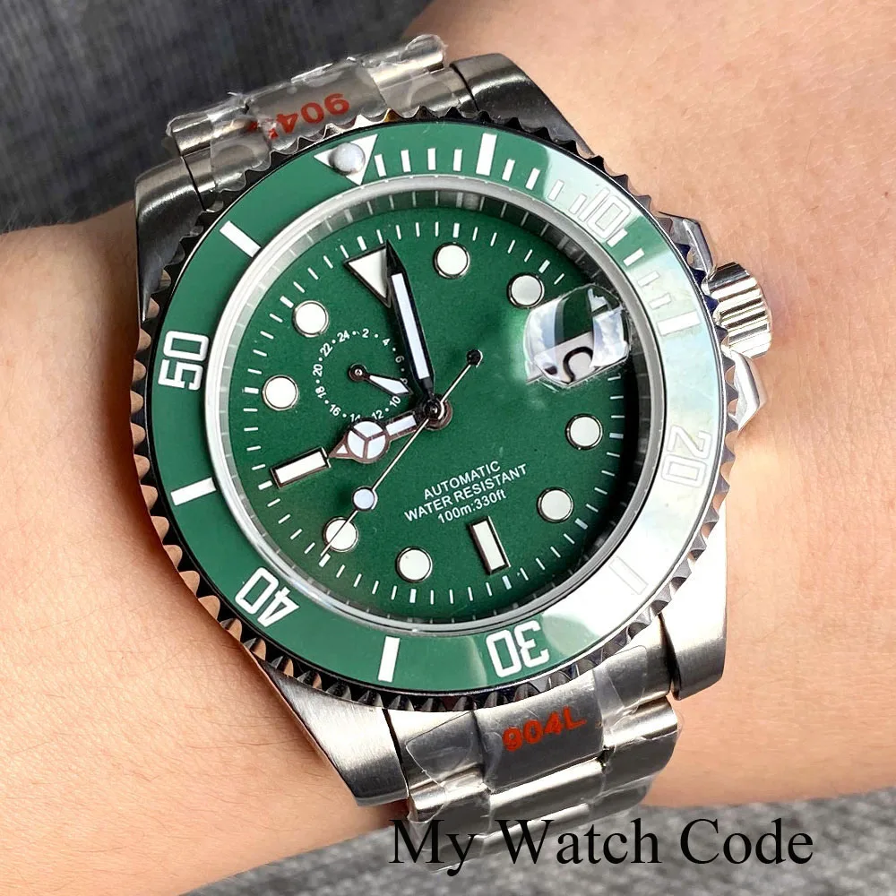 BLIGER SUB NH37 Waterproof Watch for Men Luxury 40mm Steel Wristwatch Date 24 Hours 904L Bracelet Sapphire Relogio Masculino
BLIGER SUB NH37 Waterproof Watch for Men Luxury 40mm Steel Wristwatch Date 24 Hours 904L Bracelet Sapphire Relogio Masculino