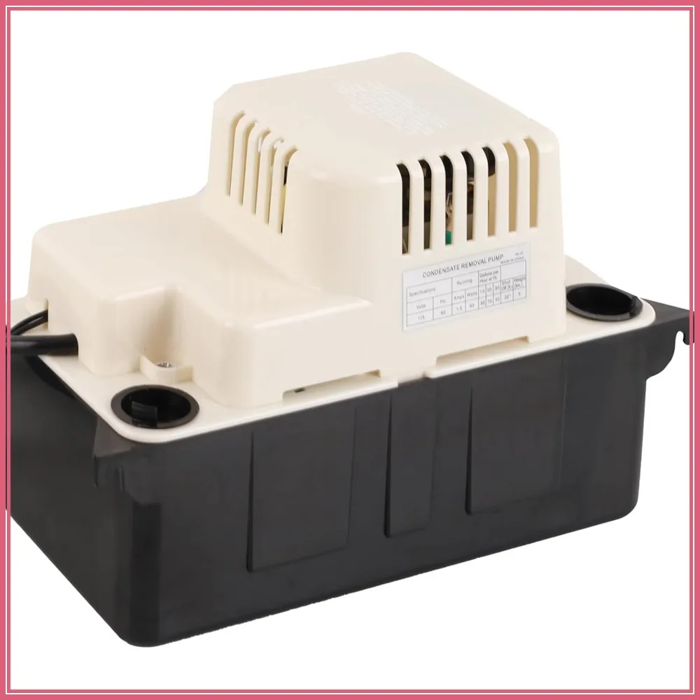 Condensate Removal Pump 80 GPH 1/30 HP Automatic for HVAC AC Furnace Dehumidifier
Condensate Removal Pump 80 GPH 1/30 HP Automatic for HVAC AC Furnace Dehumidifier