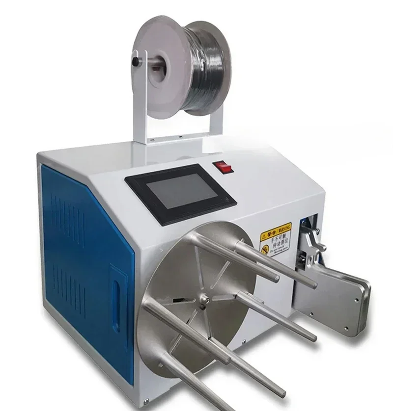 Automatic wire Winding and Binding machine USB data wire/Power wire Winding and Binding machine Touch screen Chinese English
Automatic wire Winding and Binding machine USB data wire/Power wire Winding and Binding machine Touch screen Chinese English
