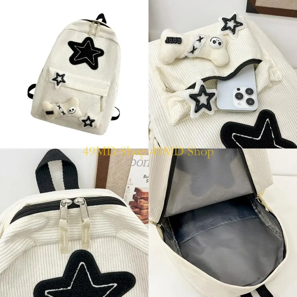 49MD Aesthetic Backpacks Student School Bag Lovely Stars Travel Backpacks for Daily
49MD Aesthetic Backpacks Student School Bag Lovely Stars Travel Backpacks for Daily