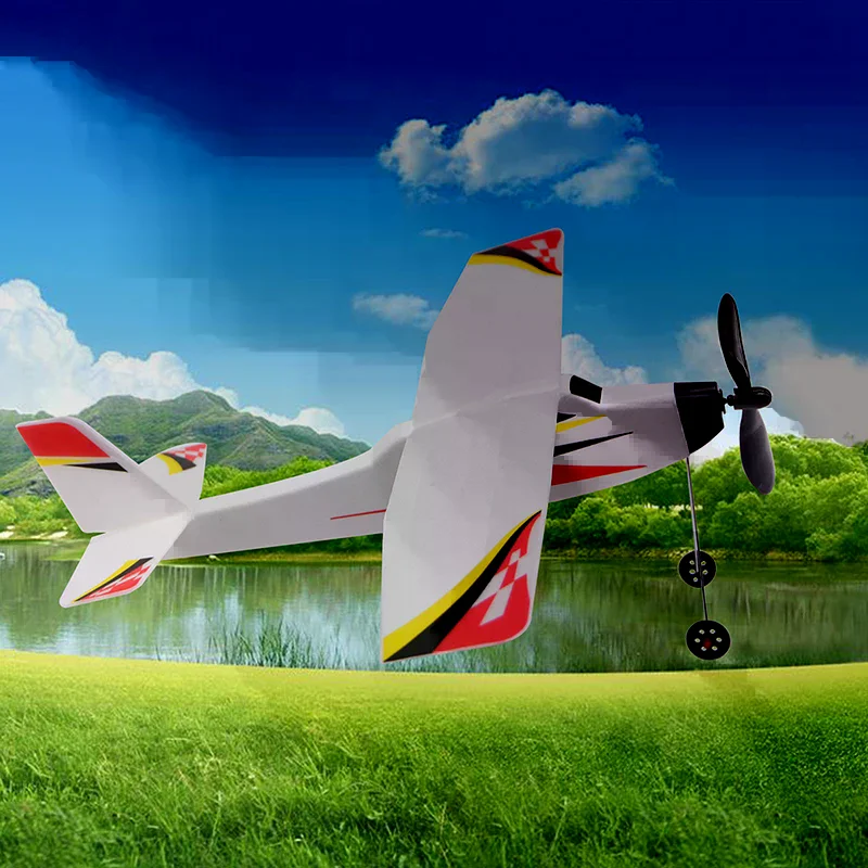 DIY Airplane Model Hand Throw Toys For Students Flying Glider Rubber Bands Power Foam Plane Aircraft Toy
DIY Airplane Model Hand Throw Toys For Students Flying Glider Rubber Bands Power Foam Plane Aircraft Toy