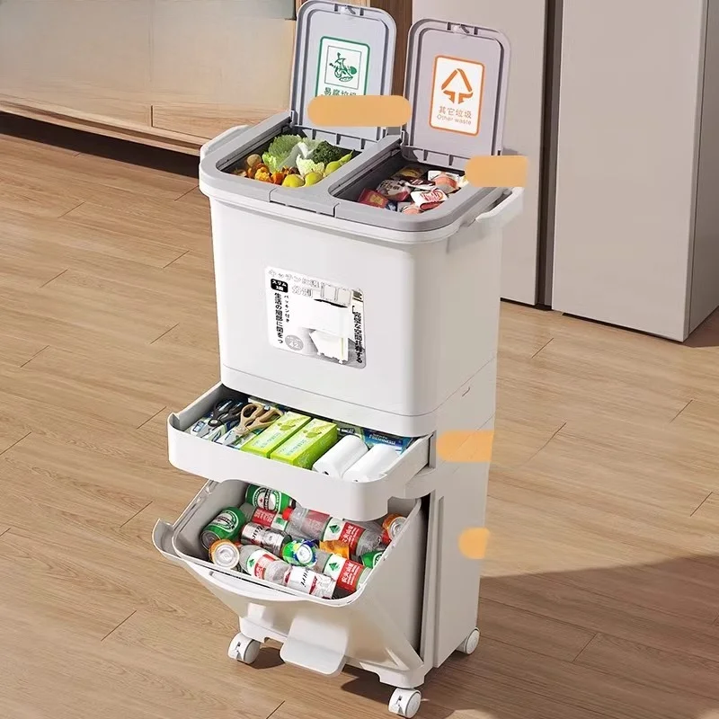 Kitchen Waste Bin Household Large Capaci Mobile Cover Dry Wet Separation No Bending New 2025 Model for Home Cleaning Tools
Kitchen Waste Bin Household Large Capaci Mobile Cover Dry Wet Separation No Bending New 2025 Model for Home Cleaning Tools