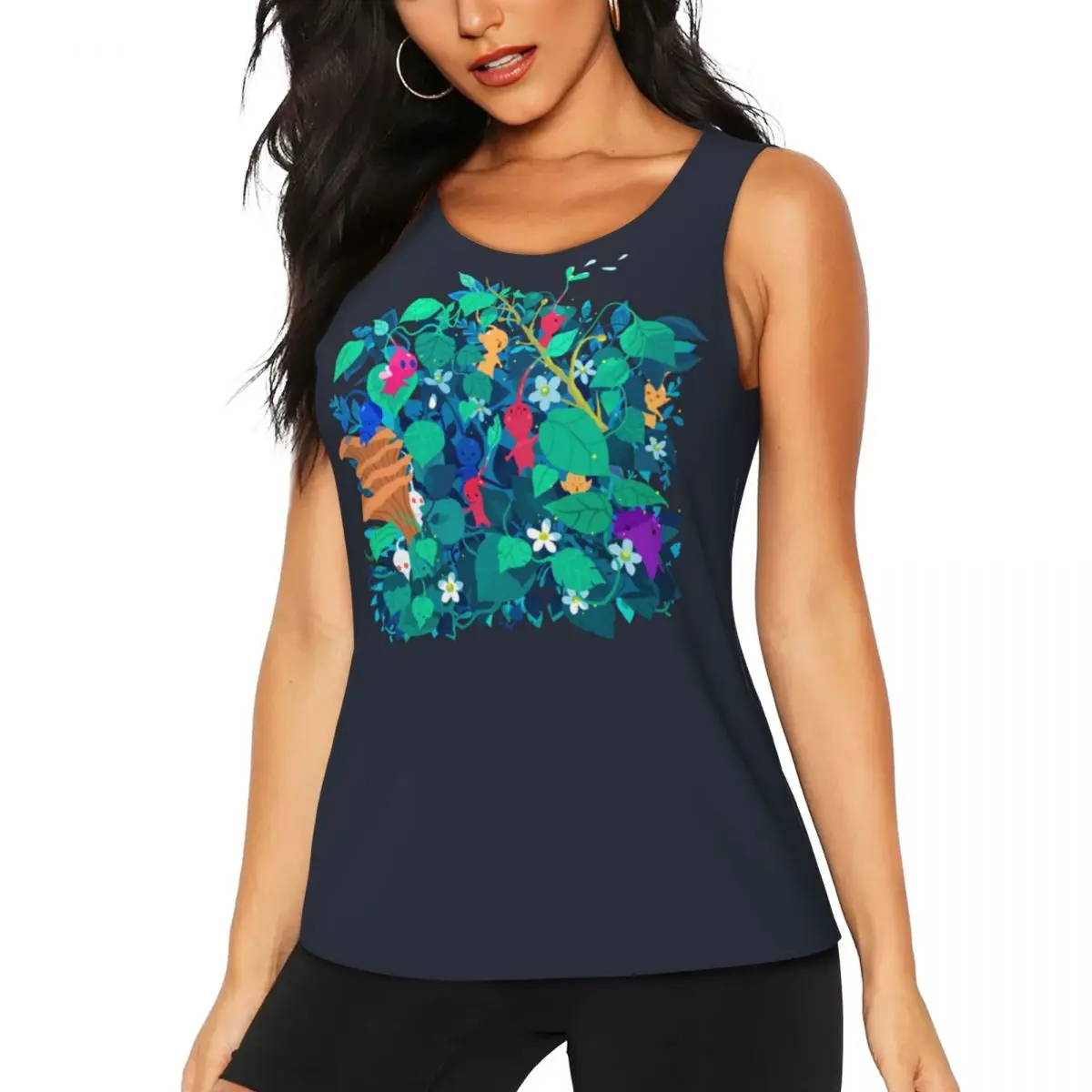 Custom Women's Pikmin Leaf Workout Yoga Shirt Sleeveless Athletic Running Tank Tops
Custom Women's Pikmin Leaf Workout Yoga Shirt Sleeveless Athletic Running Tank Tops