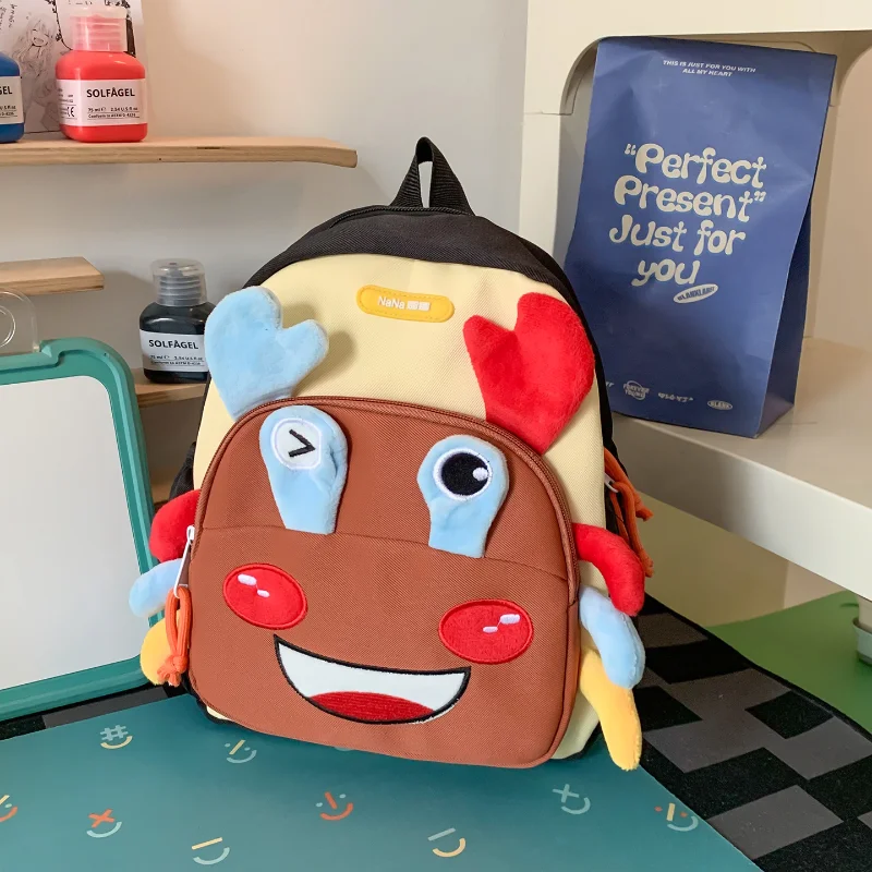 2026 New Animal Children's School Bags Childlike Cute Super Lightweight Burden-Reducing Anti-lost Kindergarten School Bags
2026 New Animal Children's School Bags Childlike Cute Super Lightweight Burden-Reducing Anti-lost Kindergarten School Bags