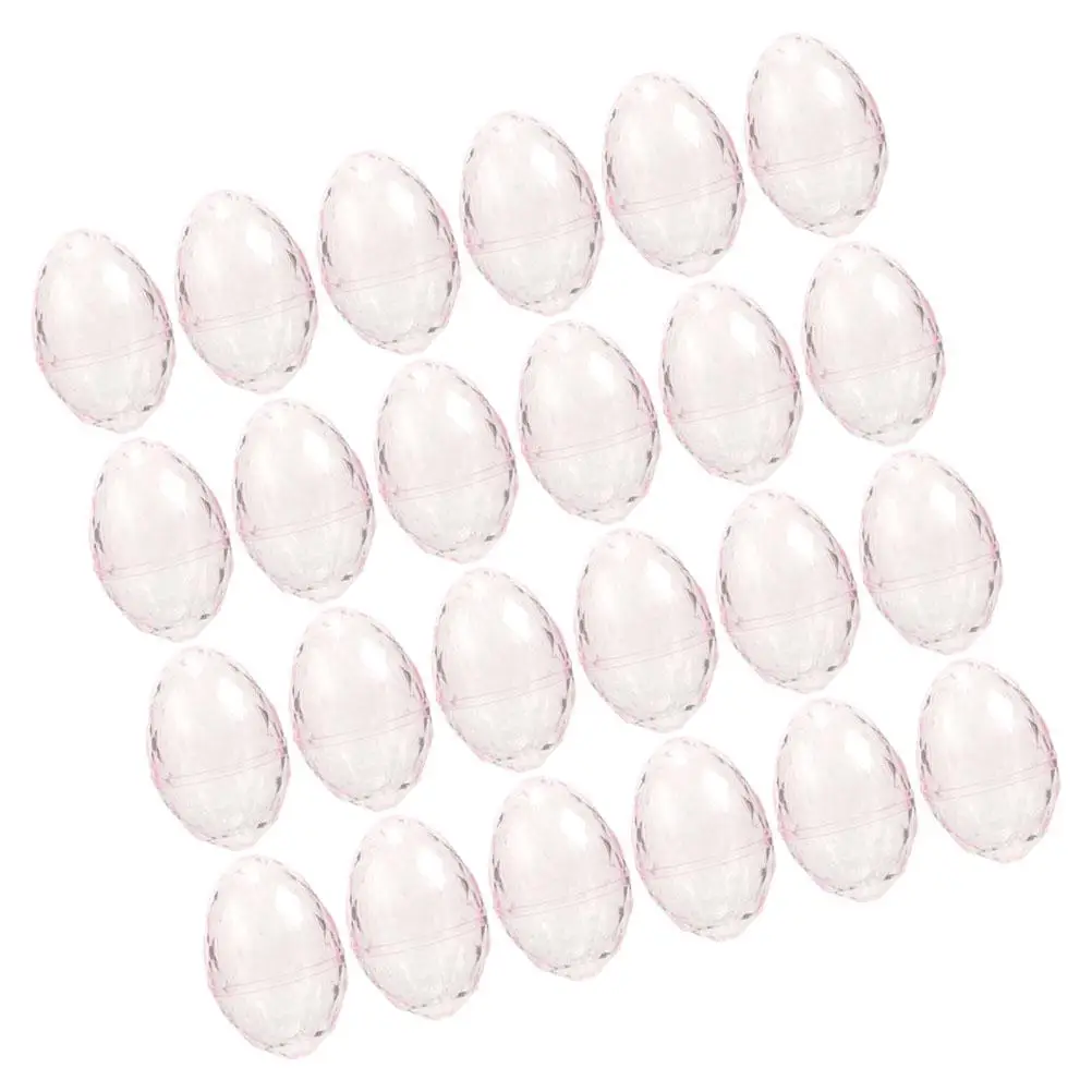 24 Pcs Jumbo Eggs Colorful Plastic Gift Box Clear Ornaments Shine Fillable Shaped Ball
24 Pcs Jumbo Eggs Colorful Plastic Gift Box Clear Ornaments Shine Fillable Shaped Ball
