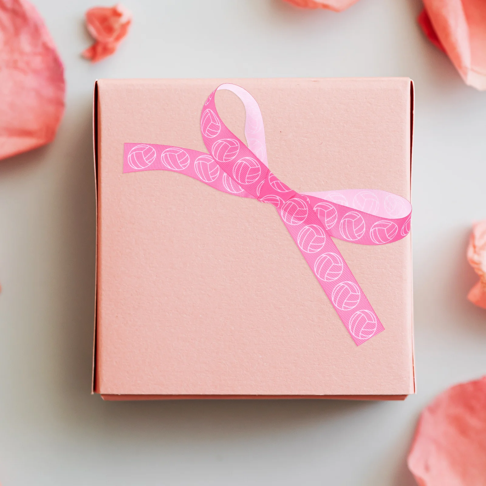 6Pcs Pink Volleyball Patterned Ribbon 5 Yards Sport Themed Grosgrain Ribbon for Crafting Scrapbooking Hair Accessories and Gift
6Pcs Pink Volleyball Patterned Ribbon 5 Yards Sport Themed Grosgrain Ribbon for Crafting Scrapbooking Hair Accessories and Gift