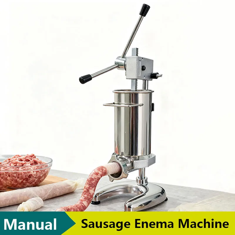 Processing Filler Machinery Sausage Making Professional Manual Maker Meat Commercial Meat Sausage Filler Home
Processing Filler Machinery Sausage Making Professional Manual Maker Meat Commercial Meat Sausage Filler Home