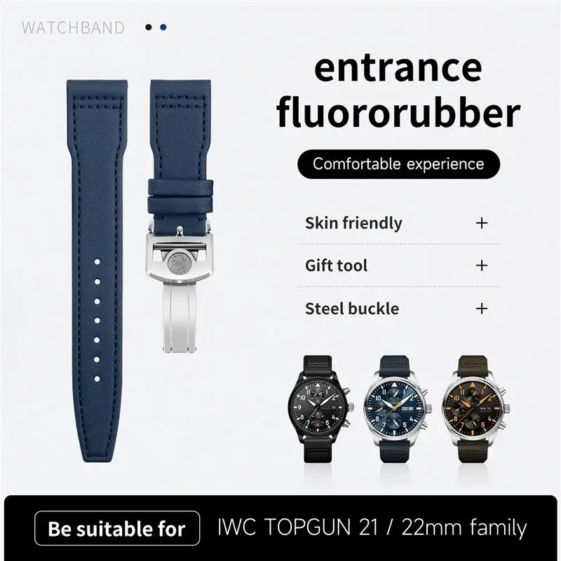 HAODEE Nylon Canvas Leather Watchbands 20mm to 22mm For IWC SPITFIRE MARK 18 Portugieser Portofino TOP GUN Pilot IW3777
HAODEE Nylon Canvas Leather Watchbands 20mm to 22mm For IWC SPITFIRE MARK 18 Portugieser Portofino TOP GUN Pilot IW3777