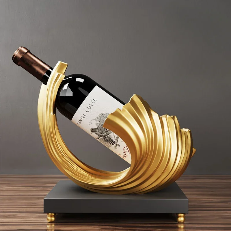 Resin Fengshuiqi Red Wine Rack Ornaments Creative Light Luxury High-end Living Room Wine Cabinet Living Room Decoration
Resin Fengshuiqi Red Wine Rack Ornaments Creative Light Luxury High-end Living Room Wine Cabinet Living Room Decoration