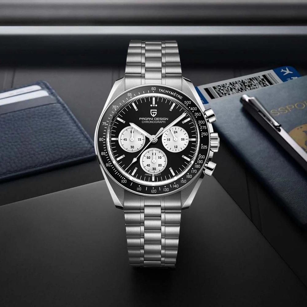 2026 New PAGANI DESIGN Mens Watches Luxury Quartz Watch For Men VK63 Speed Sports Chronograph Man AR Sapphire Ceramic Bezel Gift
2026 New PAGANI DESIGN Mens Watches Luxury Quartz Watch For Men VK63 Speed Sports Chronograph Man AR Sapphire Ceramic Bezel Gift