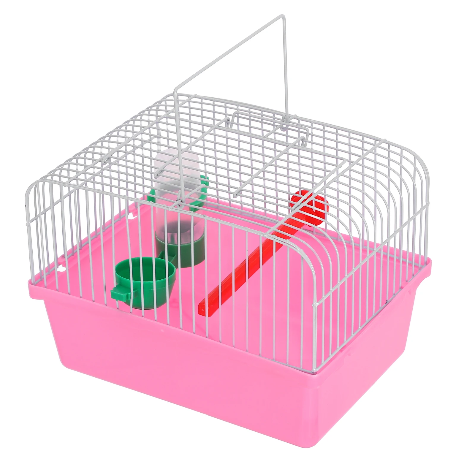 Portable Bird Cage Small Size Color with Perch Food Box Water Dispenser for Parrots Lovebirds Travel Outdoor Pet Carrier
Portable Bird Cage Small Size Color with Perch Food Box Water Dispenser for Parrots Lovebirds Travel Outdoor Pet Carrier
