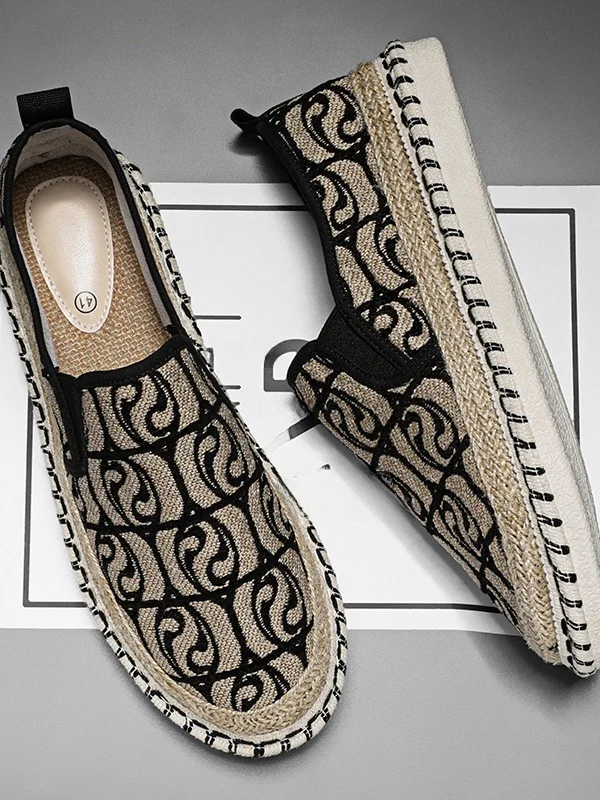Beijing Men's Canvas Shoes Summer Slip-On Flat Bottom Anti-Slip Spring Linen Fisherman Casual Shoes Breathable Comfortable
Beijing Men's Canvas Shoes Summer Slip-On Flat Bottom Anti-Slip Spring Linen Fisherman Casual Shoes Breathable Comfortable
