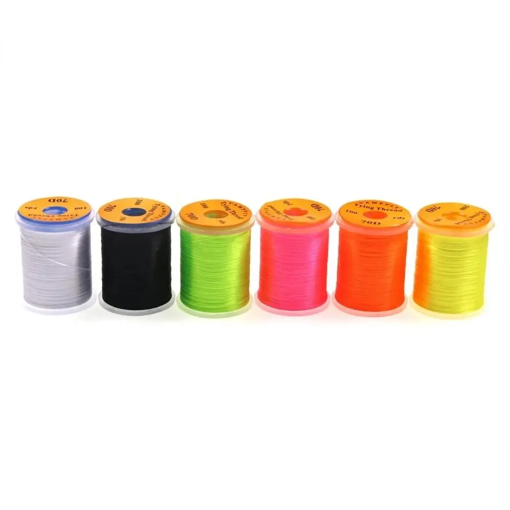 Flies Durable 100Yard Fluorescent Salmon Bass Fly Fishing Line Tying Thread Material Fly Tying Thread Fishing Hook Line
Flies Durable 100Yard Fluorescent Salmon Bass Fly Fishing Line Tying Thread Material Fly Tying Thread Fishing Hook Line