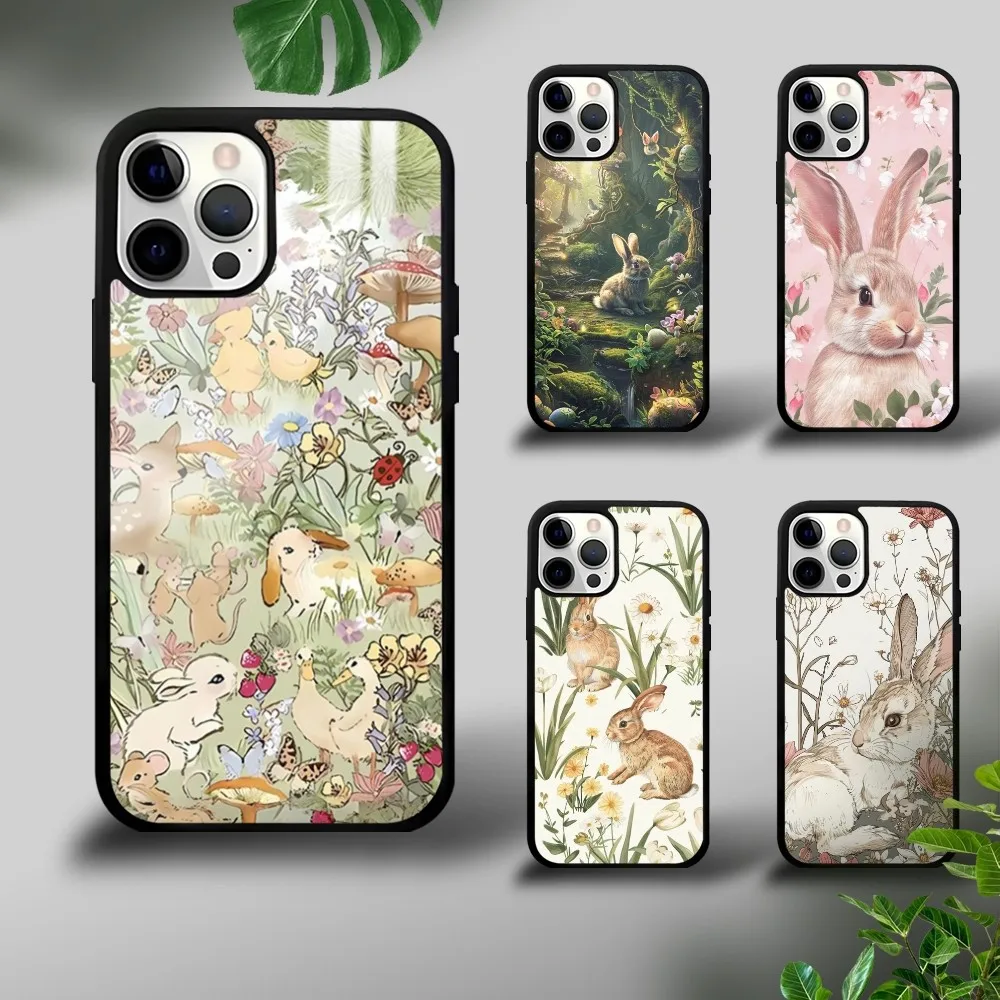 Wildflower Rabbit Cute Phone Case For iPhone 16 15 14 13 12 11 Pro Xs Max Mini Plus Celulares Hard Funda
Wildflower Rabbit Cute Phone Case For iPhone 16 15 14 13 12 11 Pro Xs Max Mini Plus Celulares Hard Funda