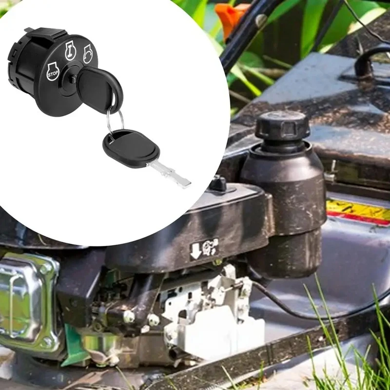 Зажигание для газонокосилки трактора с кнопкой косилки Plug-&-Play, легкая установка для большинства газонокосилок
Зажигание для газонокосилки трактора с кнопкой косилки Plug-&-Play, легкая установка для большинства газонокосилок