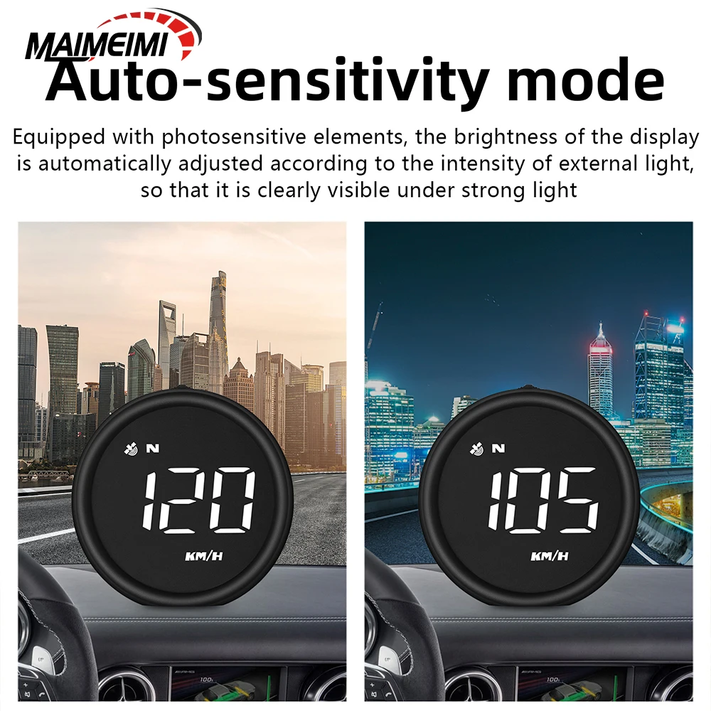 G1 GPS HUD Car Head Up Display Speed Distance Driving Direction Automatic Light Sensitivity MPH Km/h Sound Alarm Fatigue Driving
G1 GPS HUD Car Head Up Display Speed Distance Driving Direction Automatic Light Sensitivity MPH Km/h Sound Alarm Fatigue Driving