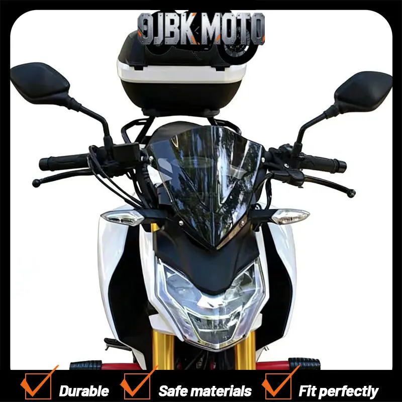 For HONDA CB190R 2016-23 Motorcycle Modification windshield Deflectors Shield Parabrisas Increase Height Deflector Accessories
For HONDA CB190R 2016-23 Motorcycle Modification windshield Deflectors Shield Parabrisas Increase Height Deflector Accessories