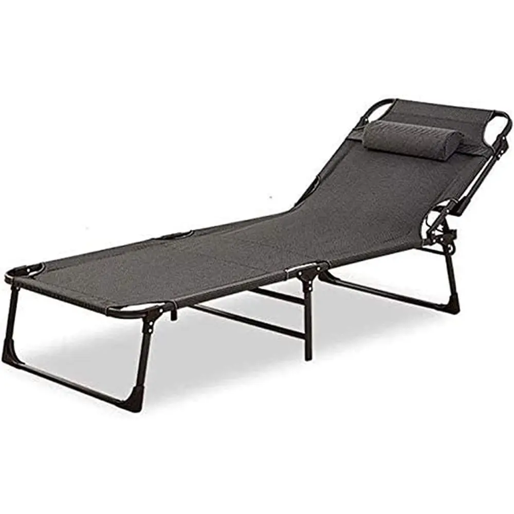 Черный раскладной шезлонг для пляжа и улицы с функцией регулировки наклона
Черный раскладной шезлонг для пляжа и улицы с функцией регулировки наклона