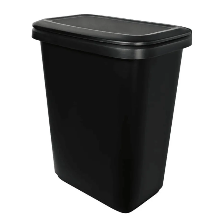 Hefty 20.4 Gallon Trash Can Plastic Dual Function Divided Extra Large Kitchen Trash Can Black
Hefty 20.4 Gallon Trash Can Plastic Dual Function Divided Extra Large Kitchen Trash Can Black