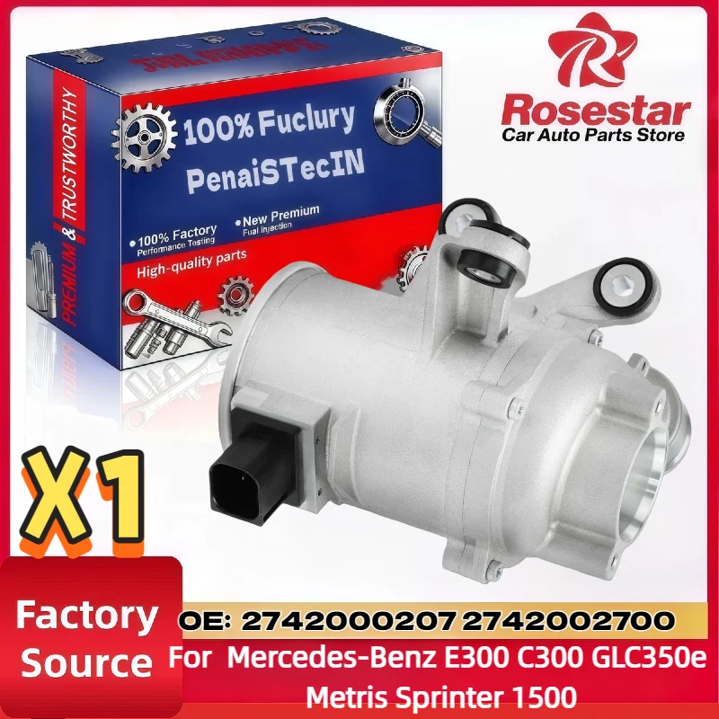 2742000207 2742002700 New Electric Water Pump For Mercedes-Benz E300 C300 GLC350e Metris Sprinter 1500 Exact Fit
2742000207 2742002700 New Electric Water Pump For Mercedes-Benz E300 C300 GLC350e Metris Sprinter 1500 Exact Fit