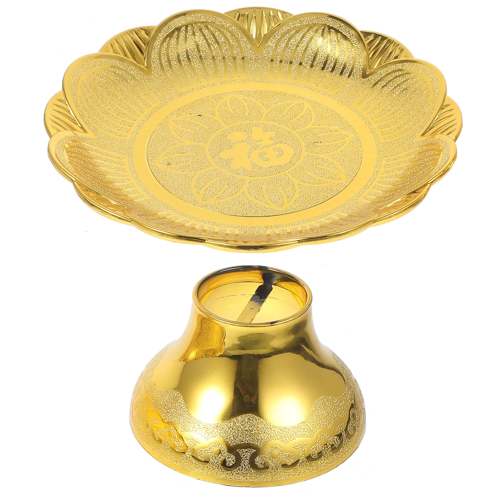 Lotus Offering Plate Convenient Size Raised Edge Temple Tribute Tray Fruit Plate Buddhist Offering Supplies
Lotus Offering Plate Convenient Size Raised Edge Temple Tribute Tray Fruit Plate Buddhist Offering Supplies