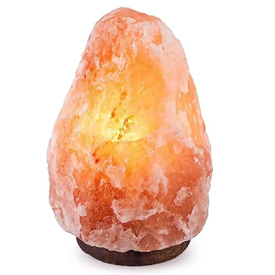 Himalayan Salt Lamp with Natural Himalayan Crystal Rock, Hand Crafted Wooden Base from Foothills of The Himalayas, Home Decor,
Himalayan Salt Lamp with Natural Himalayan Crystal Rock, Hand Crafted Wooden Base from Foothills of The Himalayas, Home Decor,