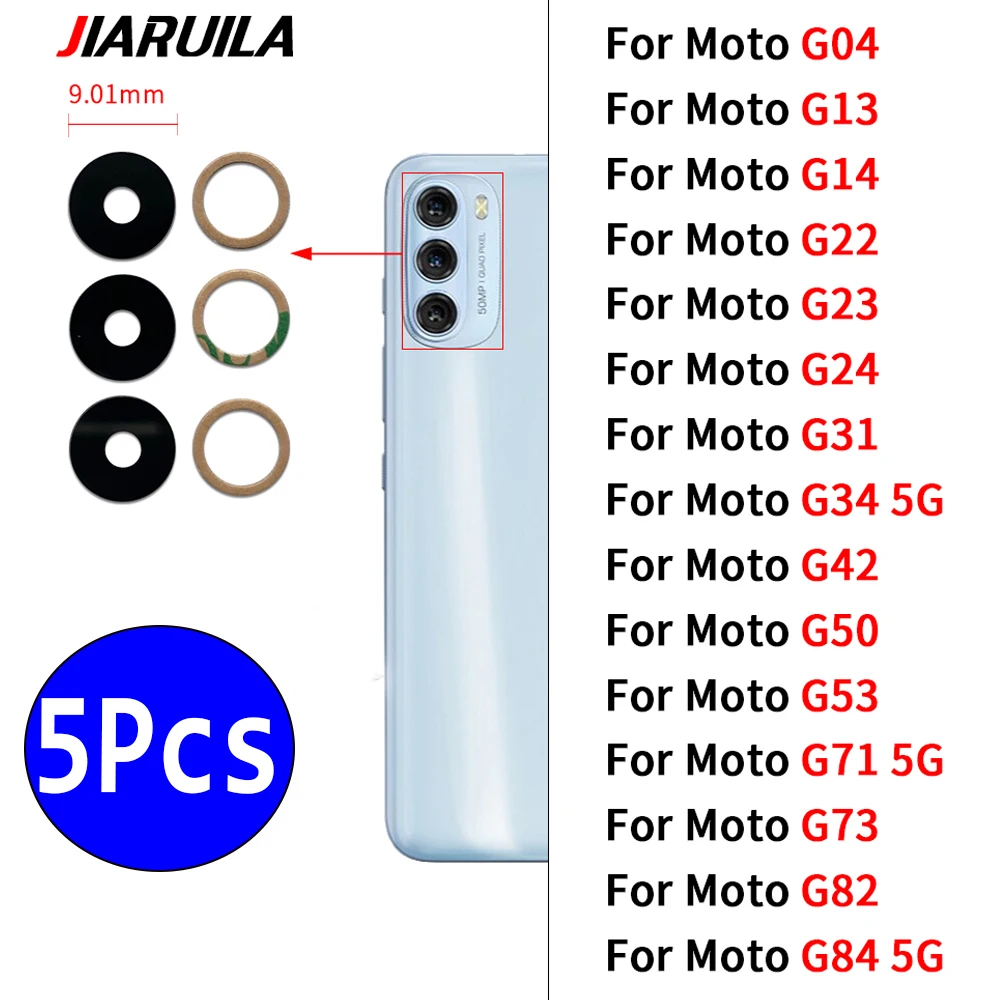 5Pcs,Back Rear Camera Glass Lens With Ahesive For Moto G04 G73 G82 G13 G14 G22 G23 G24 Power G31 G42 G50 G53 G71 G34 G84 5G G85
5Pcs,Back Rear Camera Glass Lens With Ahesive For Moto G04 G73 G82 G13 G14 G22 G23 G24 Power G31 G42 G50 G53 G71 G34 G84 5G G85