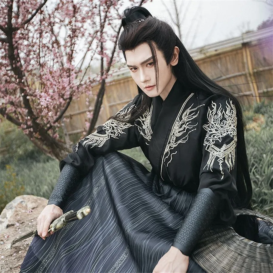 Original Song Dynas Longguan Temple Hanfu Men's Embroidered Martial Arts eatn Aircrt Sve Large Size Student Set
Original Song Dynas Longguan Temple Hanfu Men's Embroidered Martial Arts eatn Aircrt Sve Large Size Student Set