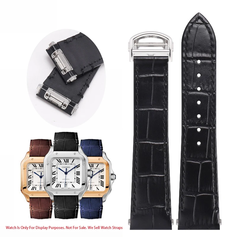 FUYIJIA WSSA0010 19MM Quick Release Genuine Leather Belt SAN-TOS-DE-C-ARTIER Substitute Strap Folding Buckle Calfskin Watchbands
FUYIJIA WSSA0010 19MM Quick Release Genuine Leather Belt SAN-TOS-DE-C-ARTIER Substitute Strap Folding Buckle Calfskin Watchbands