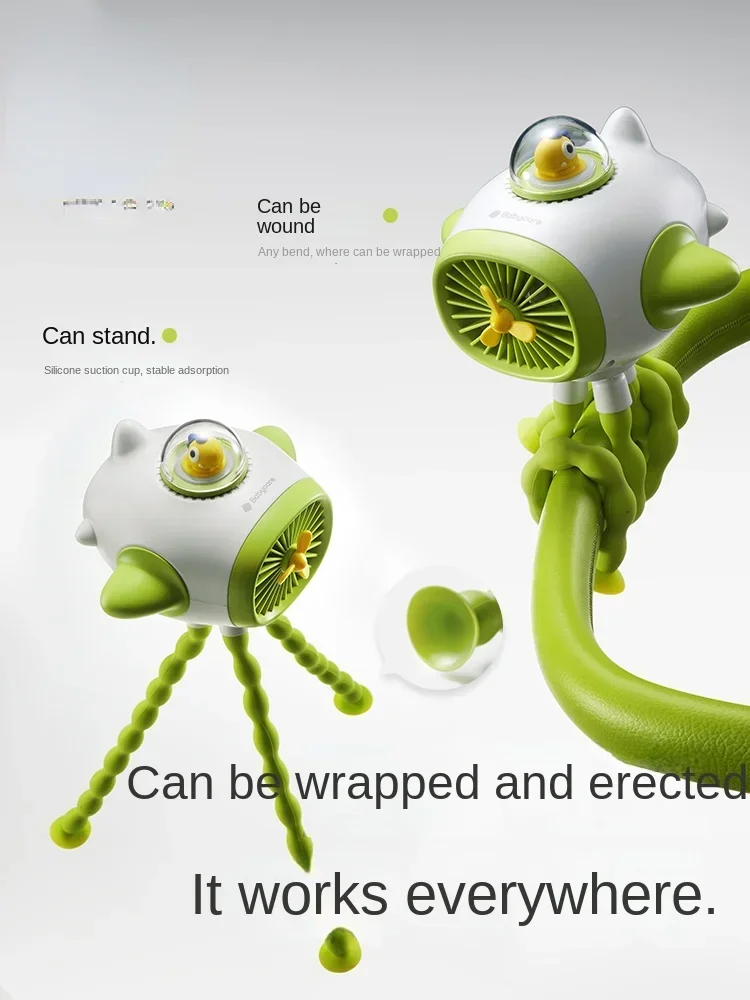 stroller fan octopus portable charging mosquito repellent sound shaking desktop children's stroller crib leafless long battery
stroller fan octopus portable charging mosquito repellent sound shaking desktop children's stroller crib leafless long battery