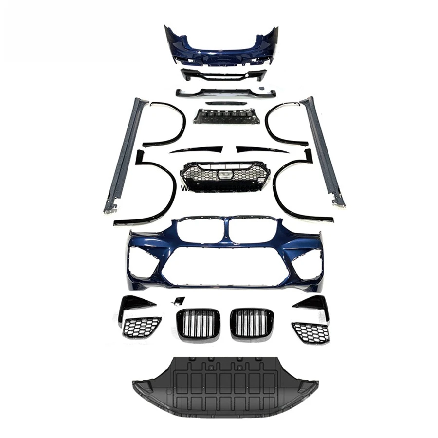 X4 G02 Body Kit Fit for 2014-2018y X4 Car Bodykit pp Material m Style Body Parts X4 G02 Body Kit Car Bumpers to X4M
X4 G02 Body Kit Fit for 2014-2018y X4 Car Bodykit pp Material m Style Body Parts X4 G02 Body Kit Car Bumpers to X4M
