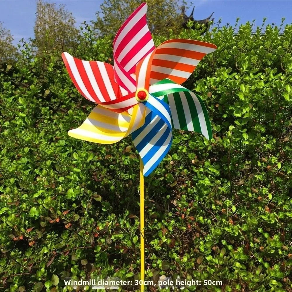 2pcs 30cm Six Leaf Pinwheel Windmill Colorful PVC Wind Spinner Waterproof Sunscreen Outdoor Children's Wind Windmill
2pcs 30cm Six Leaf Pinwheel Windmill Colorful PVC Wind Spinner Waterproof Sunscreen Outdoor Children's Wind Windmill