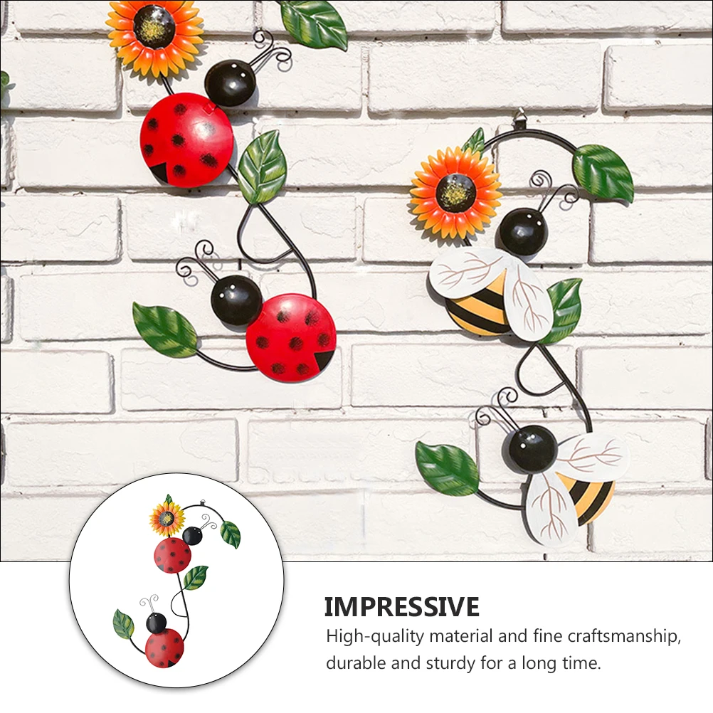 Whimsical Iron Art Beetle Decor for Garden Lovers Outdoor Mini Hanging Wall Craft Sturdy Durable Fence Gate Decor
Whimsical Iron Art Beetle Decor for Garden Lovers Outdoor Mini Hanging Wall Craft Sturdy Durable Fence Gate Decor