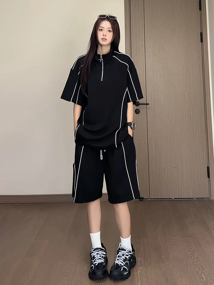 Комплект из футболки и шорт для мужчин: быстросохнущая спортивная одежда с приятной текстурой, летний наряд для подростков
Комплект из футболки и шорт для мужчин: быстросохнущая спортивная одежда с приятной текстурой, летний наряд для подростков