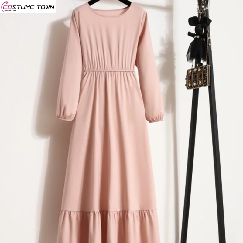 2024 New Fashion Trend Round Neck Long Skirt Solid Color Waist Waist Long Sleeve Pullover Chiffon A-line Dress
2024 New Fashion Trend Round Neck Long Skirt Solid Color Waist Waist Long Sleeve Pullover Chiffon A-line Dress