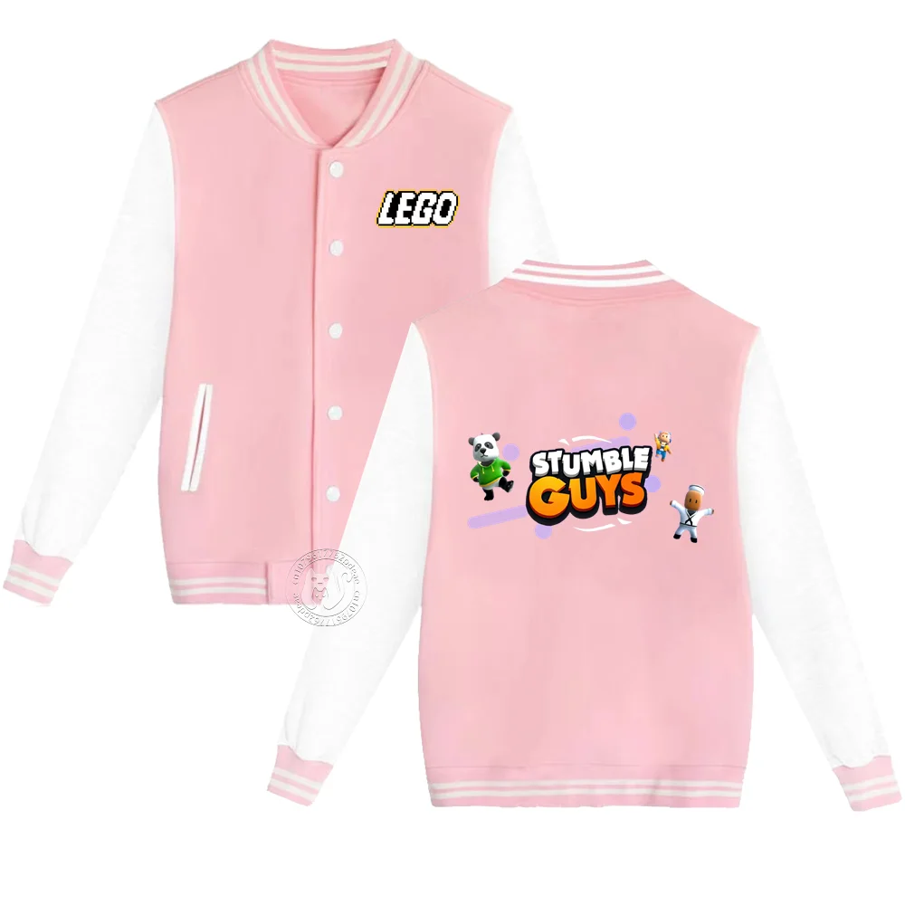 Lego children Autumn winter warm baseball uniform Boys girls cartoon creative pattern print color contrast thick coat
Lego children Autumn winter warm baseball uniform Boys girls cartoon creative pattern print color contrast thick coat