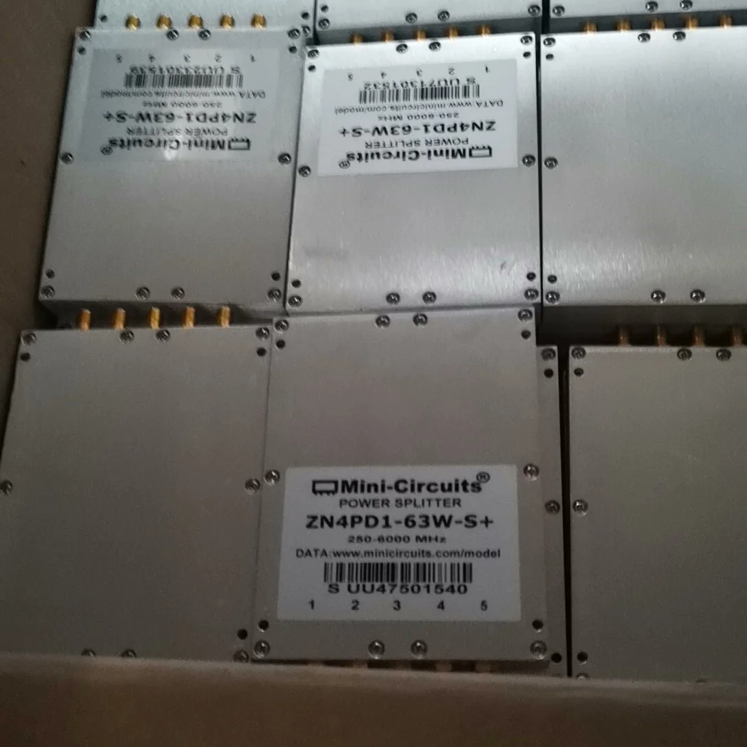 1pcs Mini Circuits ZN4PD1-63W-S+ 250-6000MHz power divider splitter
1pcs Mini Circuits ZN4PD1-63W-S+ 250-6000MHz power divider splitter