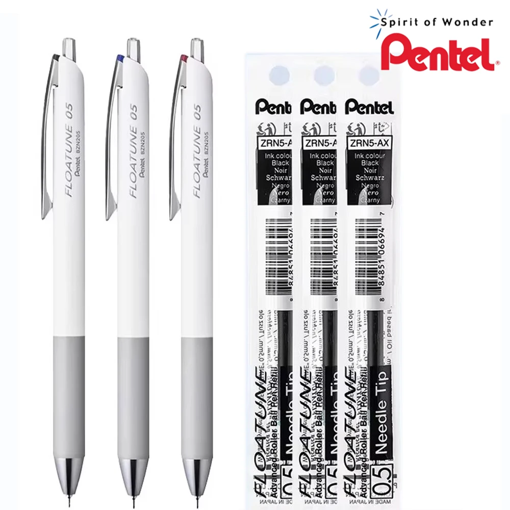 Новая японская гелевая ручка Pentel FLOATUNE 0,5 мм, гладкая шариковая ручка BZN205, сменный стержень, канцелярские принадлежности, офисные аксессуары
Новая японская гелевая ручка Pentel FLOATUNE 0,5 мм, гладкая шариковая ручка BZN205, сменный стержень, канцелярские принадлежности, офисные аксессуары